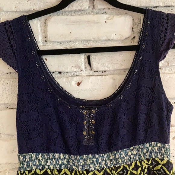 Mixed Media Free People Dress - Picture 3 of 7